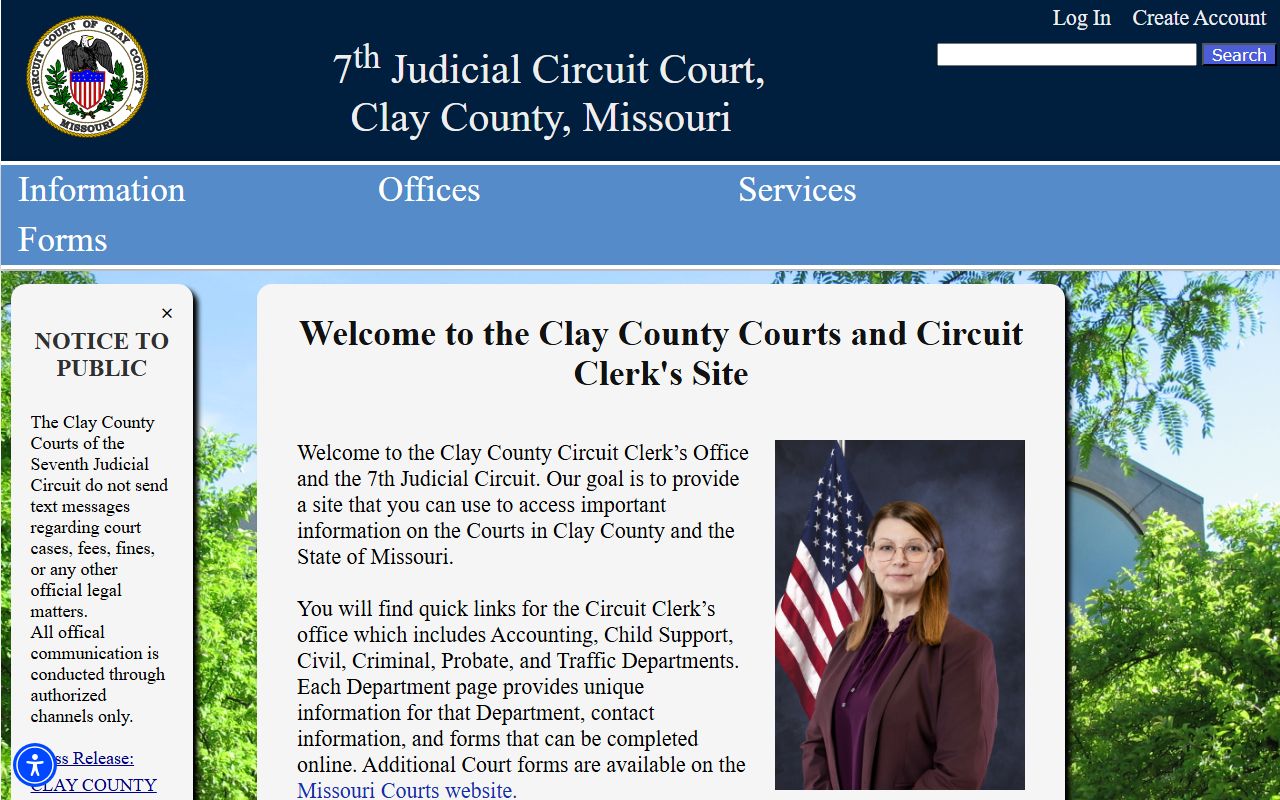 Clay County court records official 7th Judicial Circuit homepage