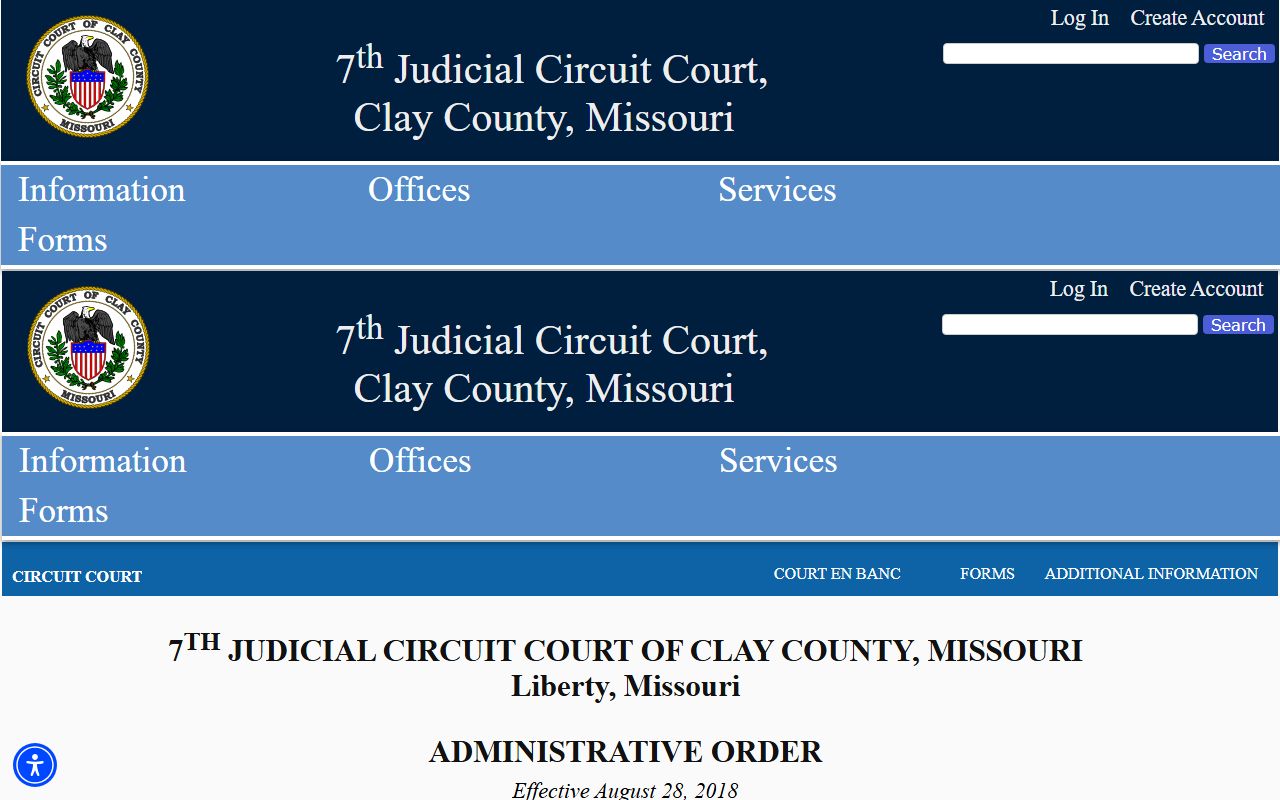Clay County probate records probate fee page